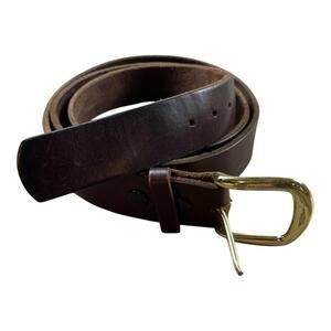 David Barry’s Tall & Big Full Grain Leather Belt Size 50 - 53 Business Casual